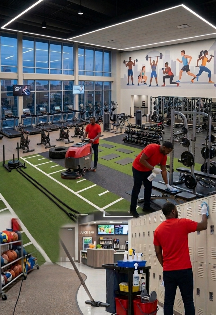 Fitness Center Cleaning By Caseys Cleaning of Long Island