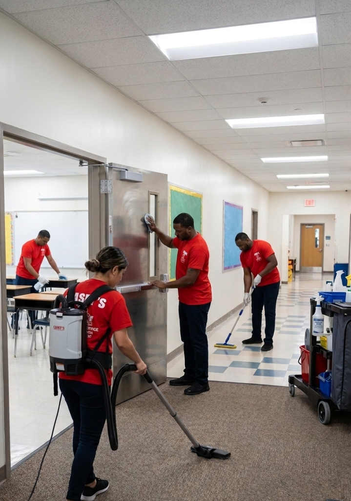 School Cleaning By Caseys Cleaning of Long Island LLC