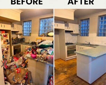 Before and After Commercial Deep Clean in Nassau County